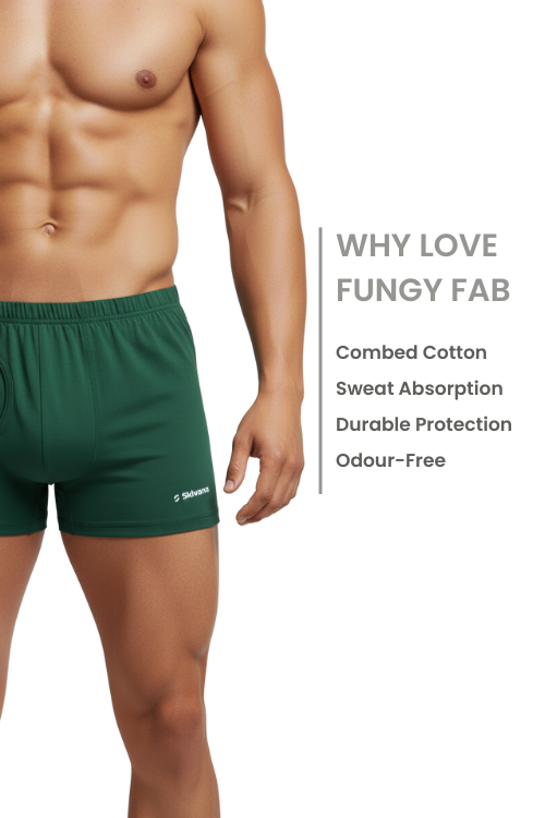 Antifungal garment Green