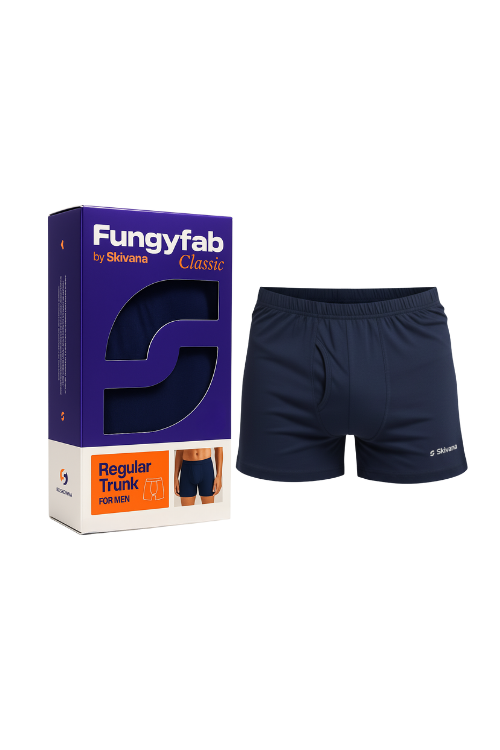 Antifungal garment deep navy blue