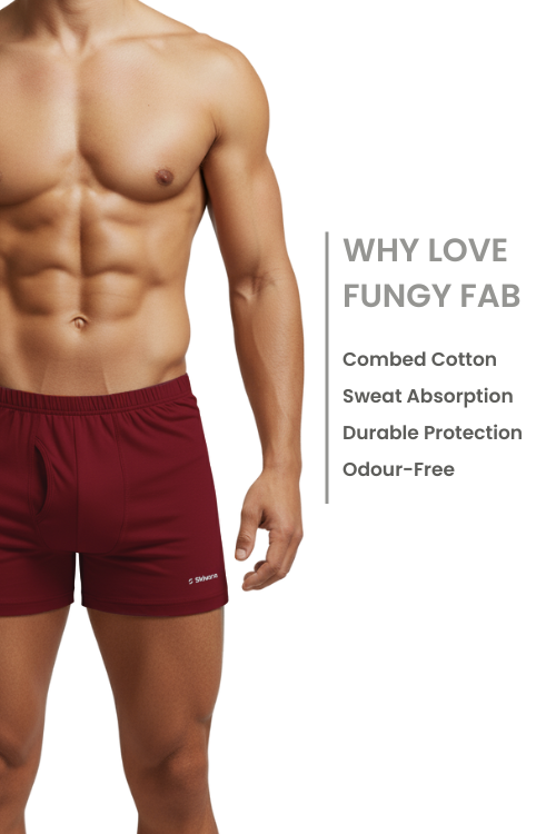 Antifungal garment Maroon