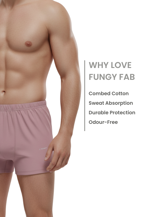 Antifungal garment Pink